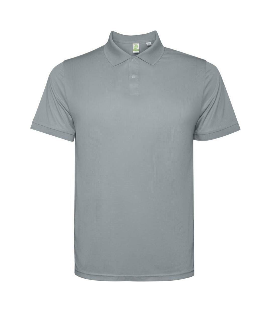 Mens Tormo Short-sleeved Polo Shirt Grey Roly-1