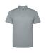 Mens Tormo Short-sleeved Polo Shirt Grey Roly-1