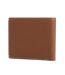 Mens Billfold Leather Wallet One Size Tan Print Ted Baker-2