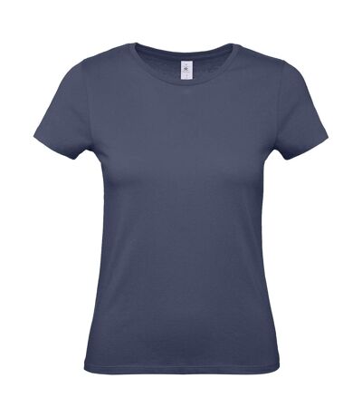 Womens/ladies e150 t-shirt denim B&C