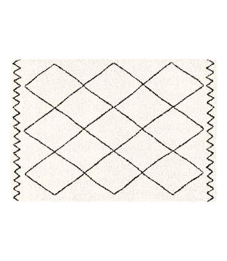 Tapis Déco Imprimé Saoura 120x170cm Beige