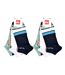 Chaussettes QUIKSILVER SNEAKER - Pack de 6-4