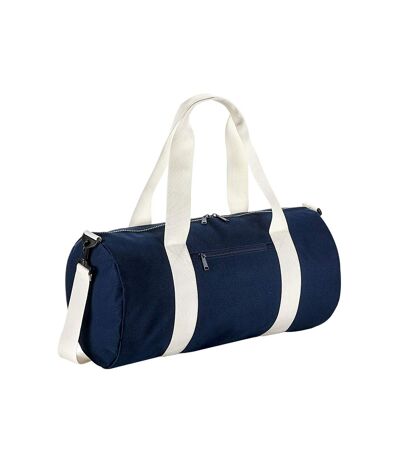 Bagbase Original Barrel Duffle Bag (French Navy/Off White) (One Size)