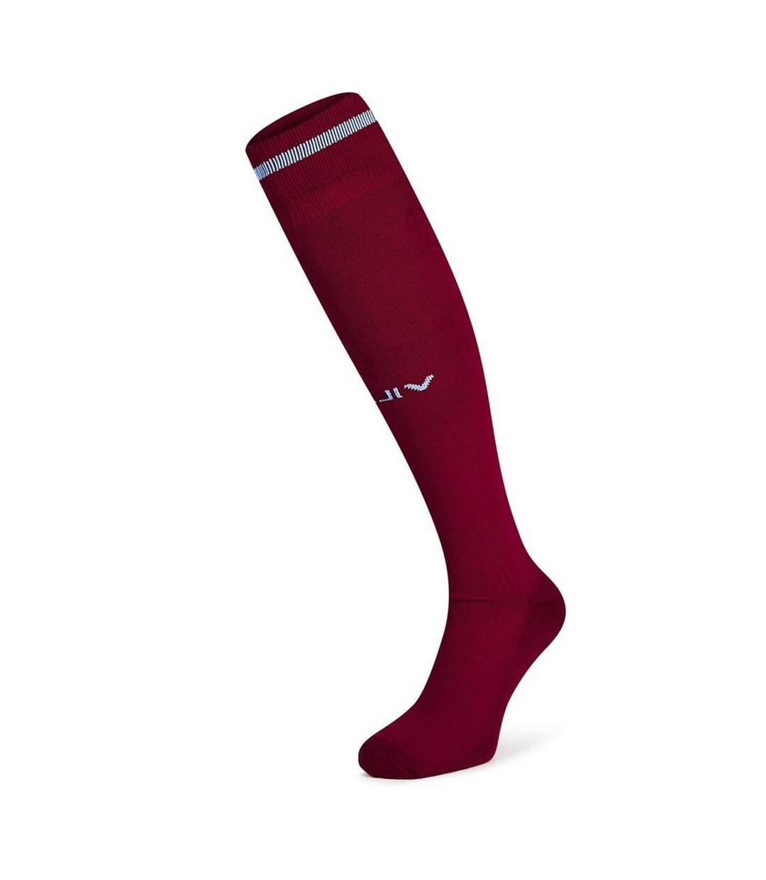 Chaussettes De Foot Motif/style Aston Villa Fc 22/23 Homme Rouge Bordeaux Castore-2