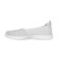 Womens/ladies Flex Slip-on Trainers Light Grey Skechers-2
