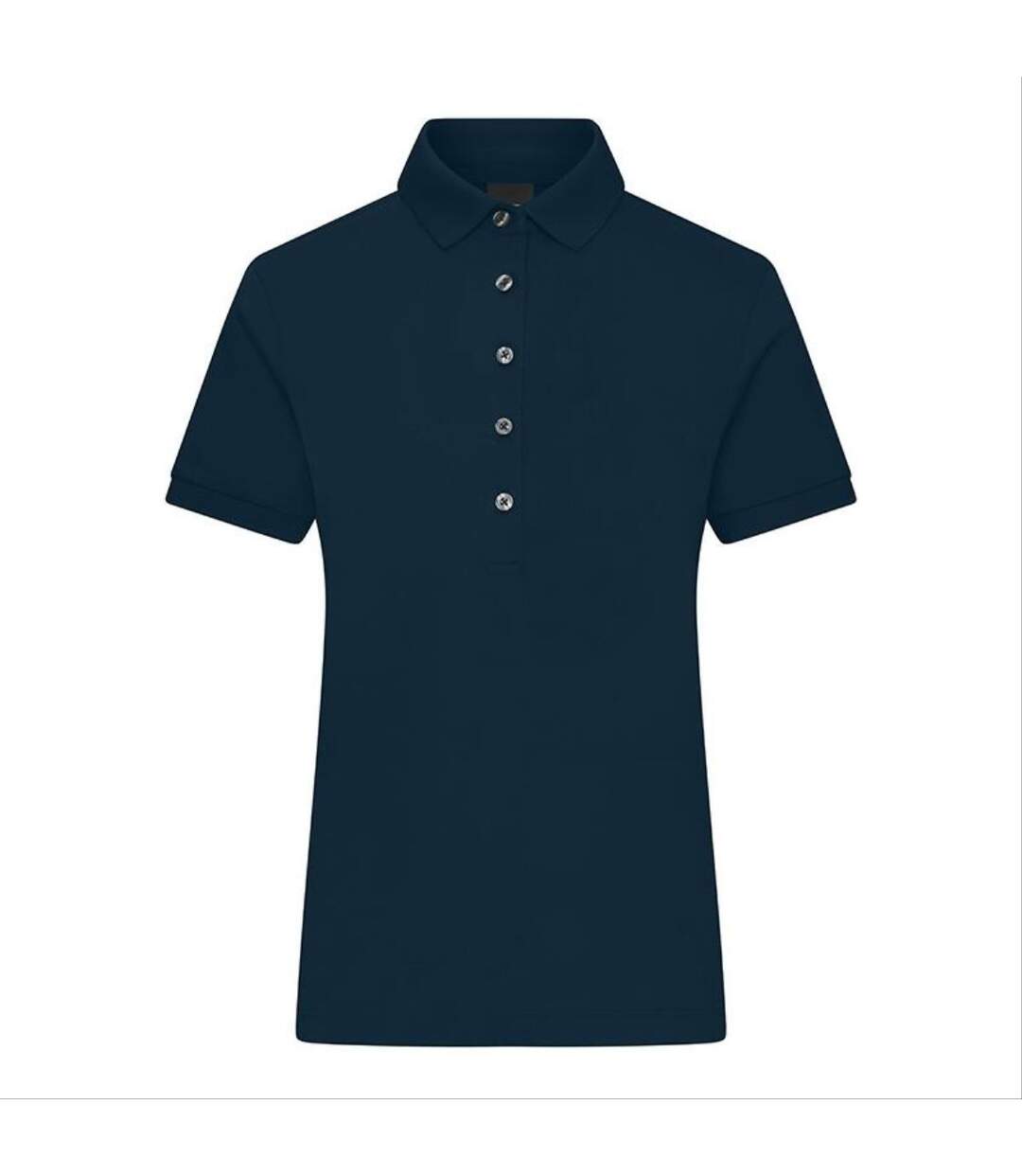 Polo femme manches courtes - JN1301 - bleu marine-1