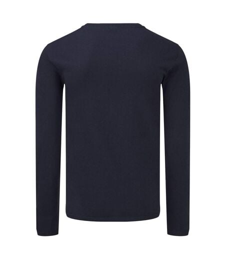 T-shirt Iconic Homme Bleu Marine Sombre Fruit Of The Loom
