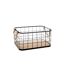 Lot de 3 Cagettes de Rangement Loft 38cm Noir