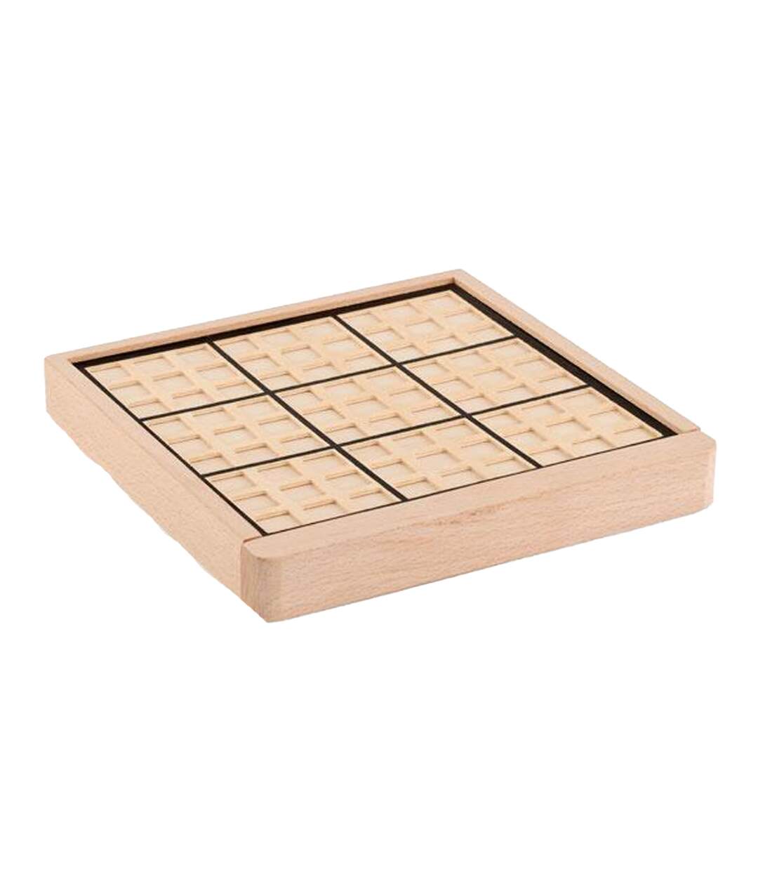 Sudoku wooden board game 3.1cm x 22.5cm x 23.5cm wood MidOcean-2