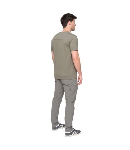Mens Chamata T-shirt Green Slate Duck And Cover