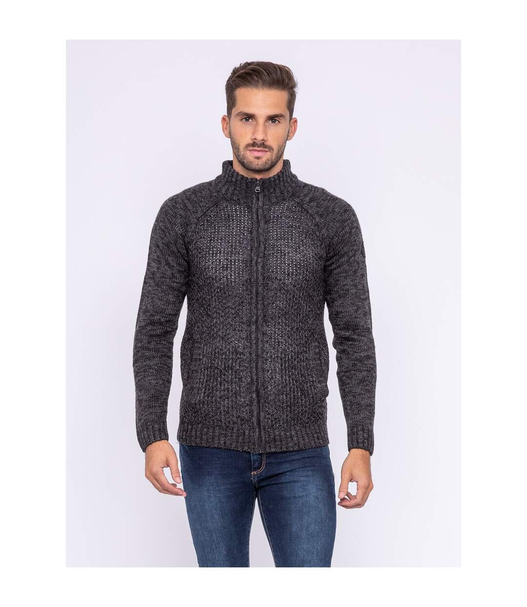 Gilet zippé col montant LIVIER-1