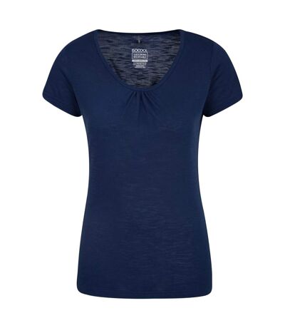 T-shirt Agra Femme Bleu Marine Mountain Warehouse