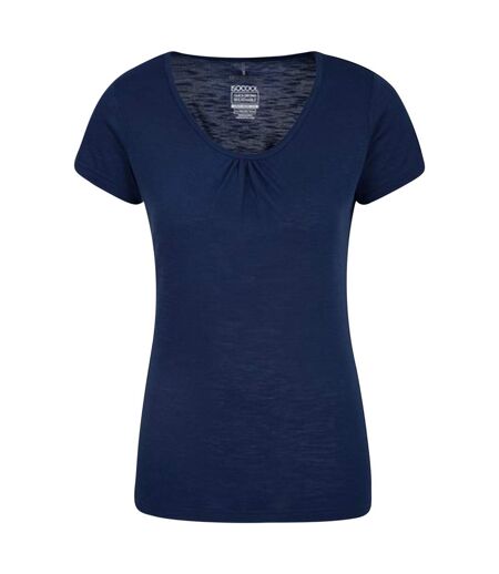T-shirt Agra Femme Bleu Marine Mountain Warehouse