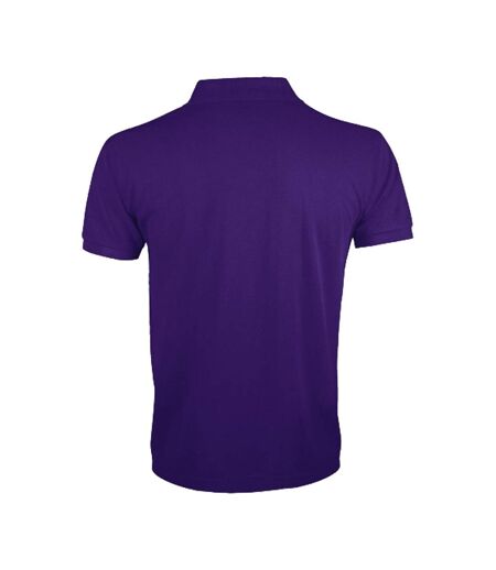 Polo Prime Homme Violet Foncé SOLS