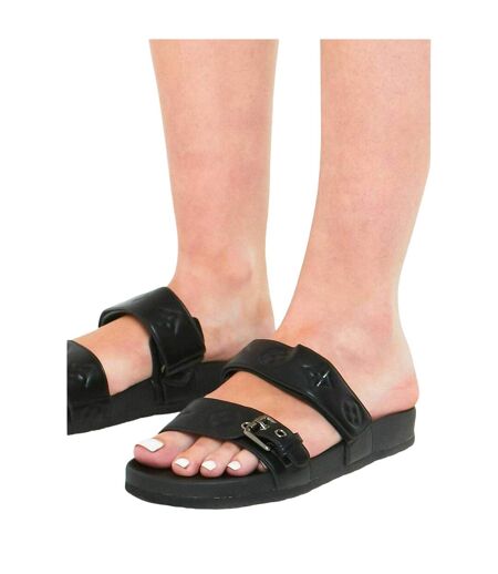 Claquettes Femme Noir Missy Empire
