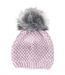 Bonnet Motif/style Logo Femme Rose 4F-2