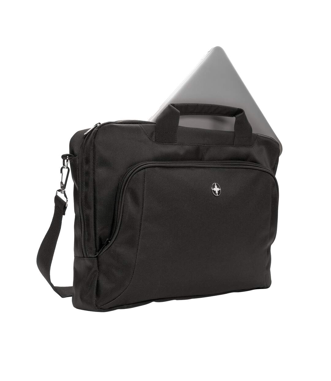 Deluxe laptop bag one size black Swiss Peak-2