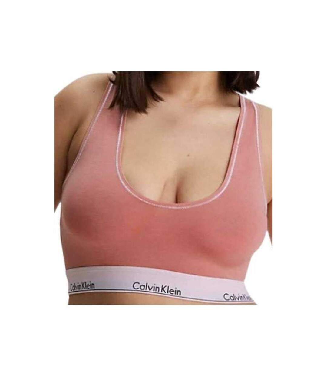 Brassière De Sport Femme Pêche Calvin Klein-4