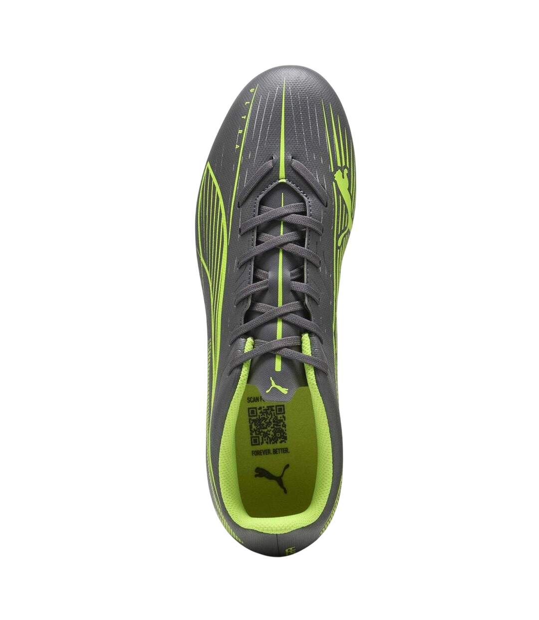 Mens Ultra 5 Play Firm Ground Football Boots Matted Silver Puma-4