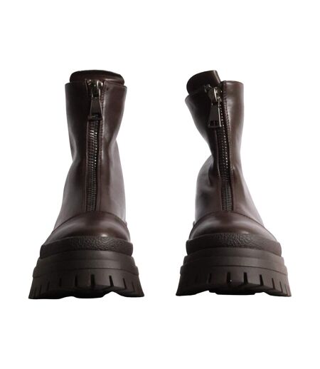 Bottines à Zip Super Mode