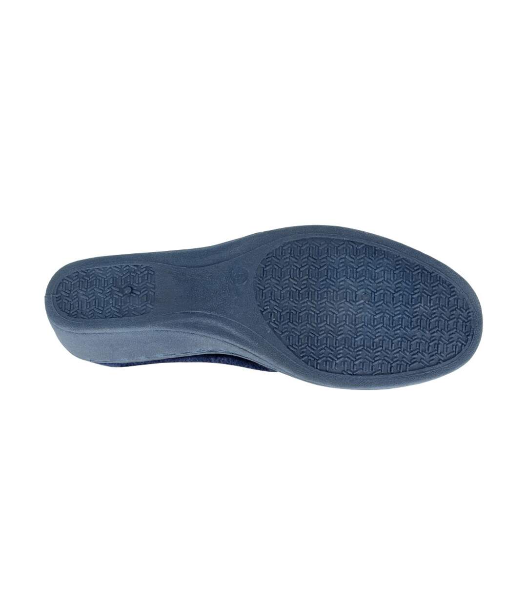 Chaussons Coupe Large Elsie Femme Bleu Marine Sleepers-3