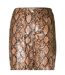 Pantalon Motif/style Imprimé Serpent Femme Marron AmyLynn-3
