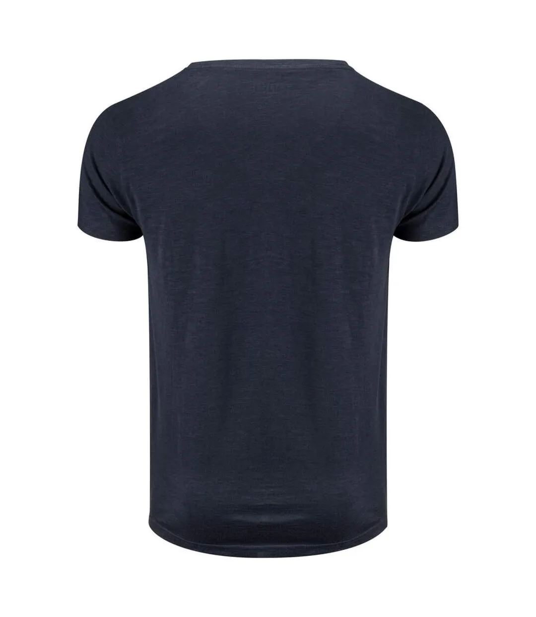 Mens Whailford V Neck T-shirt Navy James Harvest-4