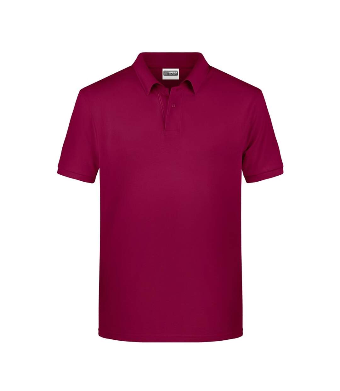 Polo Basic Homme Bordeaux James And Nicholson-1