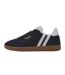 Mens Lyon Leather Cupsole Trainers Navy White Gum Patrick-2