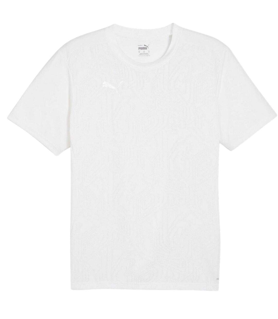 Mens Teamfinal Training T-shirt  White Puma-2