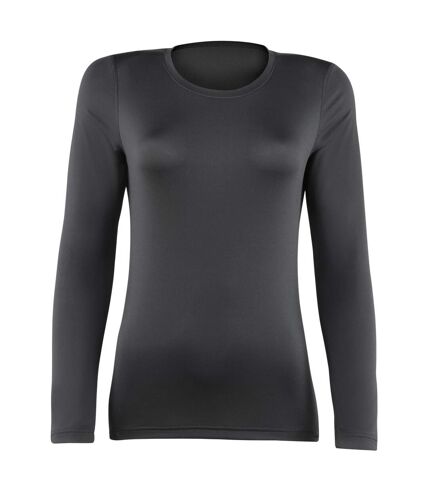 Rhino - T-shirt base layer à manches longues - Femme (Vert citron) - UTRW2829