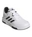 Boys Tensaur 3 Leather Trainers White Black Adidas-4