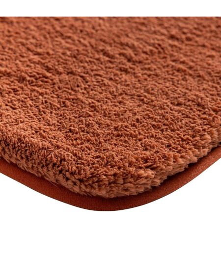 Tapis de Bain en Microfibre Mael 50x80cm Terracotta
