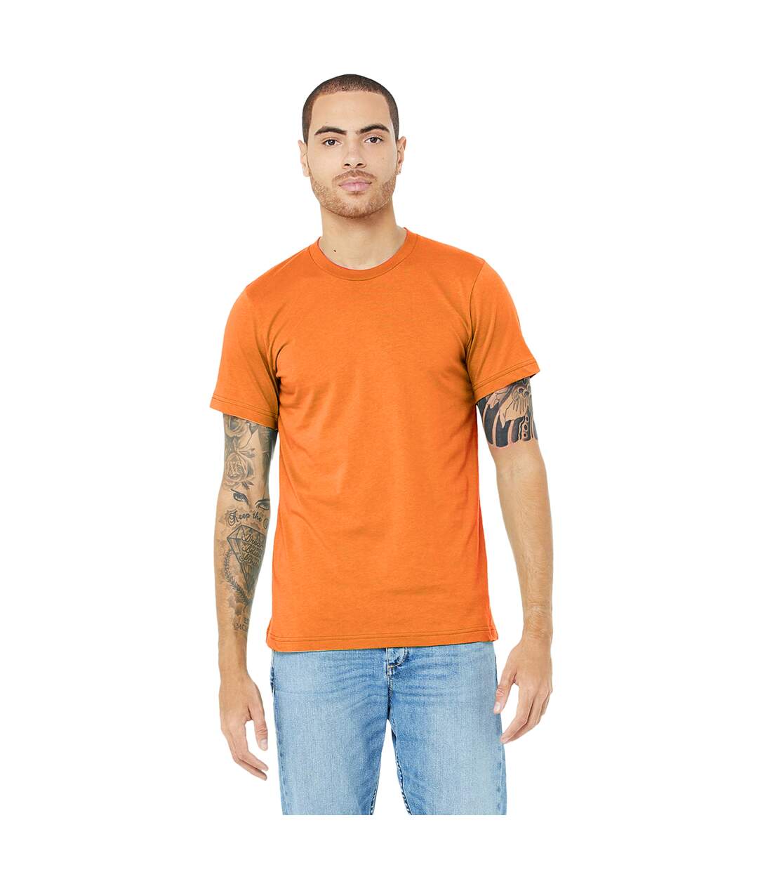 Canvas - T-shirt JERSEY - Hommes (Orange) - UTBC163