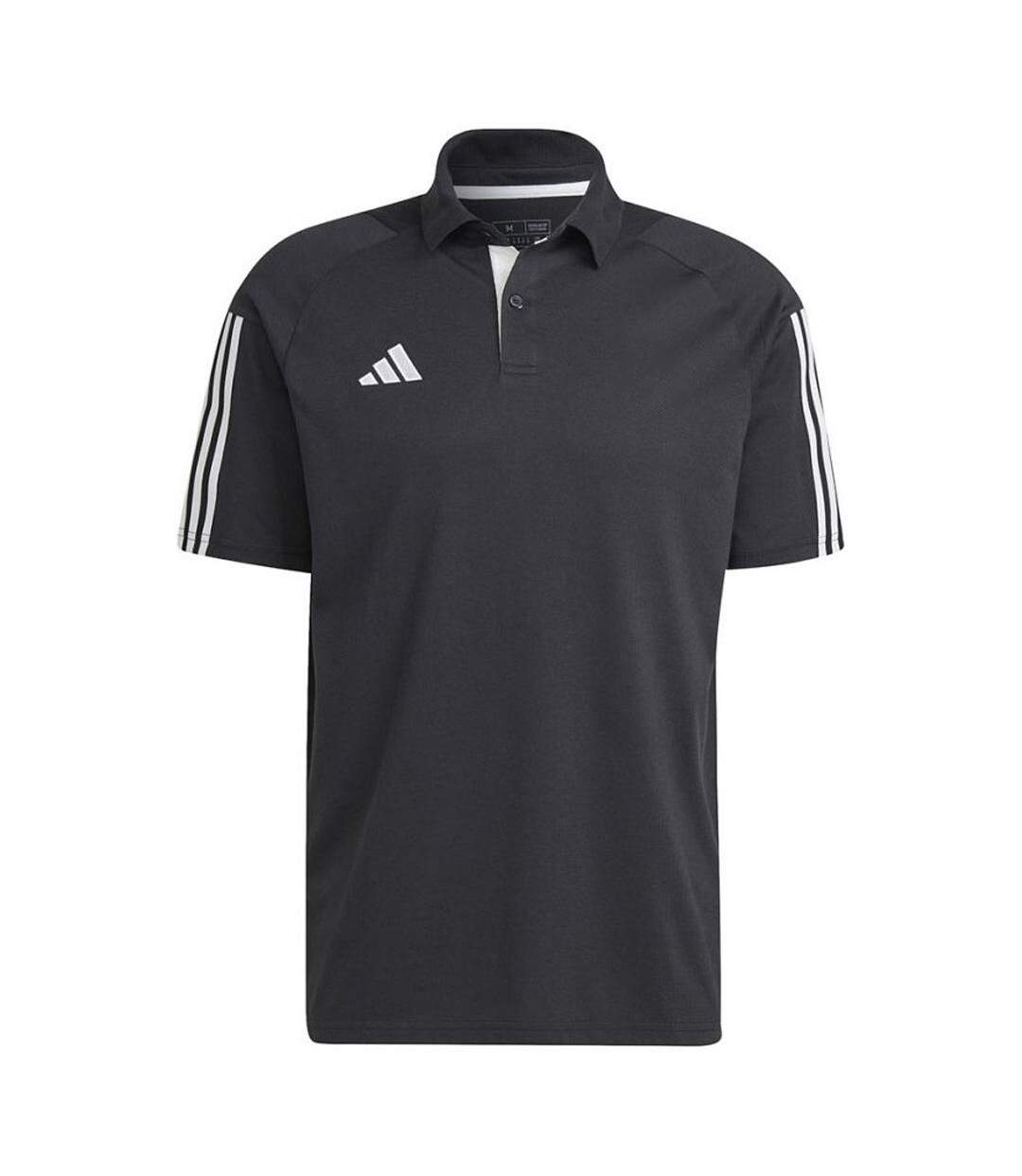 Polo noir homme adidas tiro23 c-2