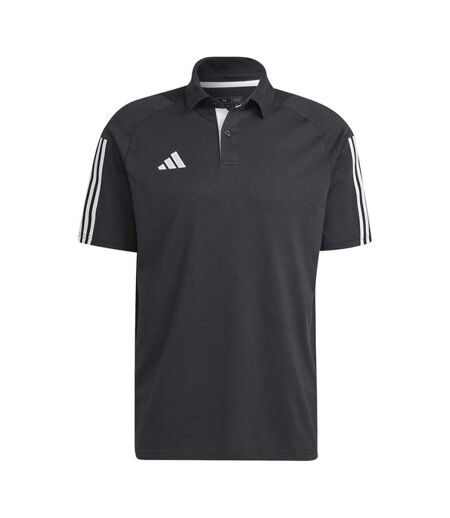Polo noir homme adidas tiro23 c