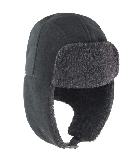Mens Winter Thinsulate Sherpa Hat Noir Result