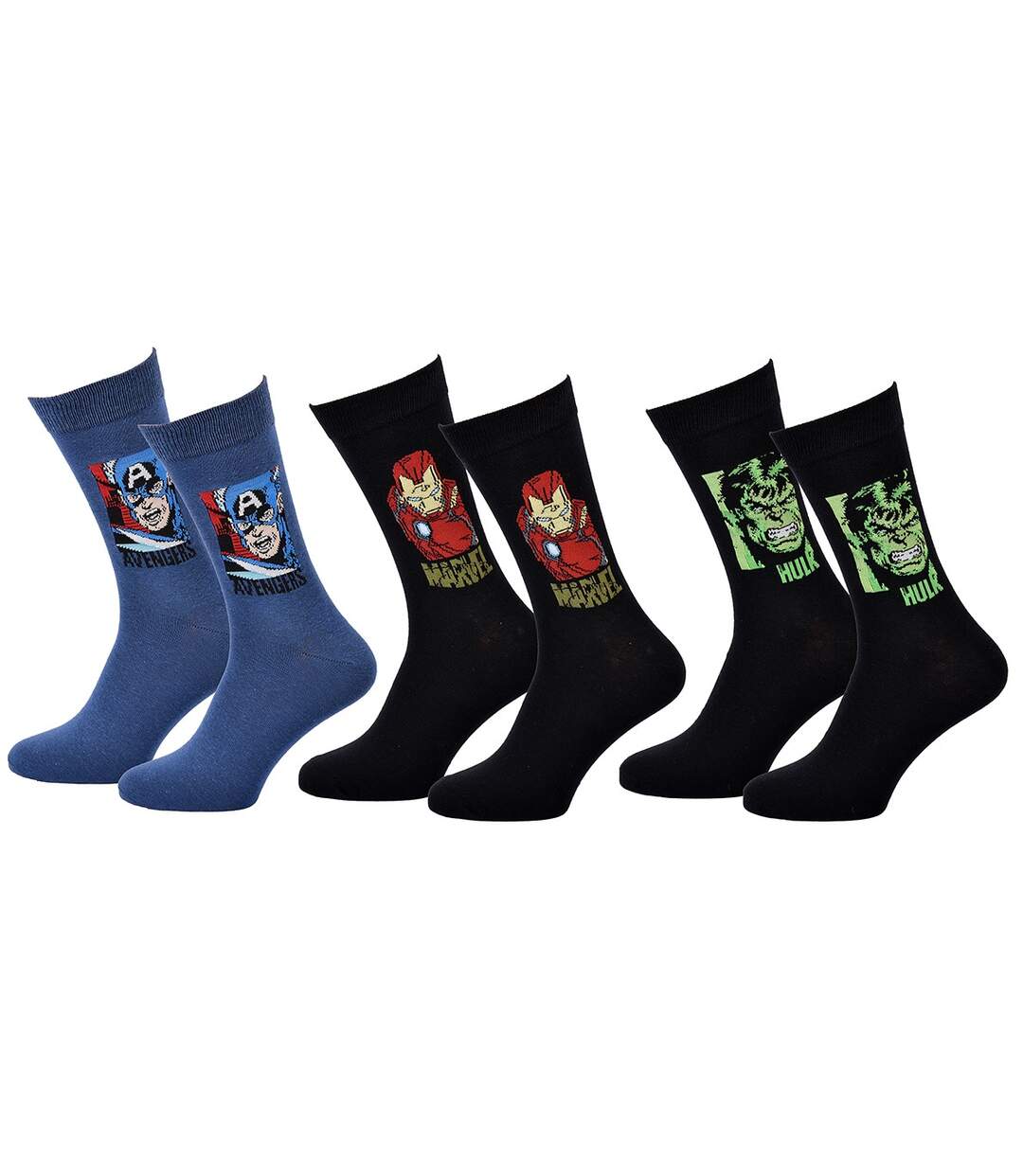 Chaussettes AVENGERS Pack de 3 Paires-1