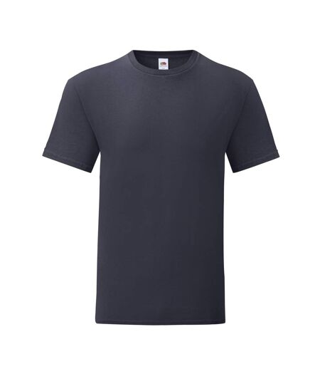 T-shirt Iconic Adulte Bleu Marine Sombre Fruit Of The Loom