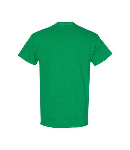 Gildan Mens Heavy Cotton Short Sleeve T-Shirt (Pack of 5) (Antique Irish Green) - UTBC4807
