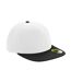 Casquette Ajustable Original Adulte Blanc Noir Beechfield-1