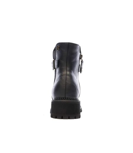 Bottines noir femme chattawak toya