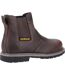 Caterpillar Mens Powerplant Dealer Leather Safety Boots (Brown) - UTFS7840