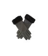 Eastern Counties Leather Womens/Ladies Debbie Faux Fur Cuff Gloves (Black) (S)