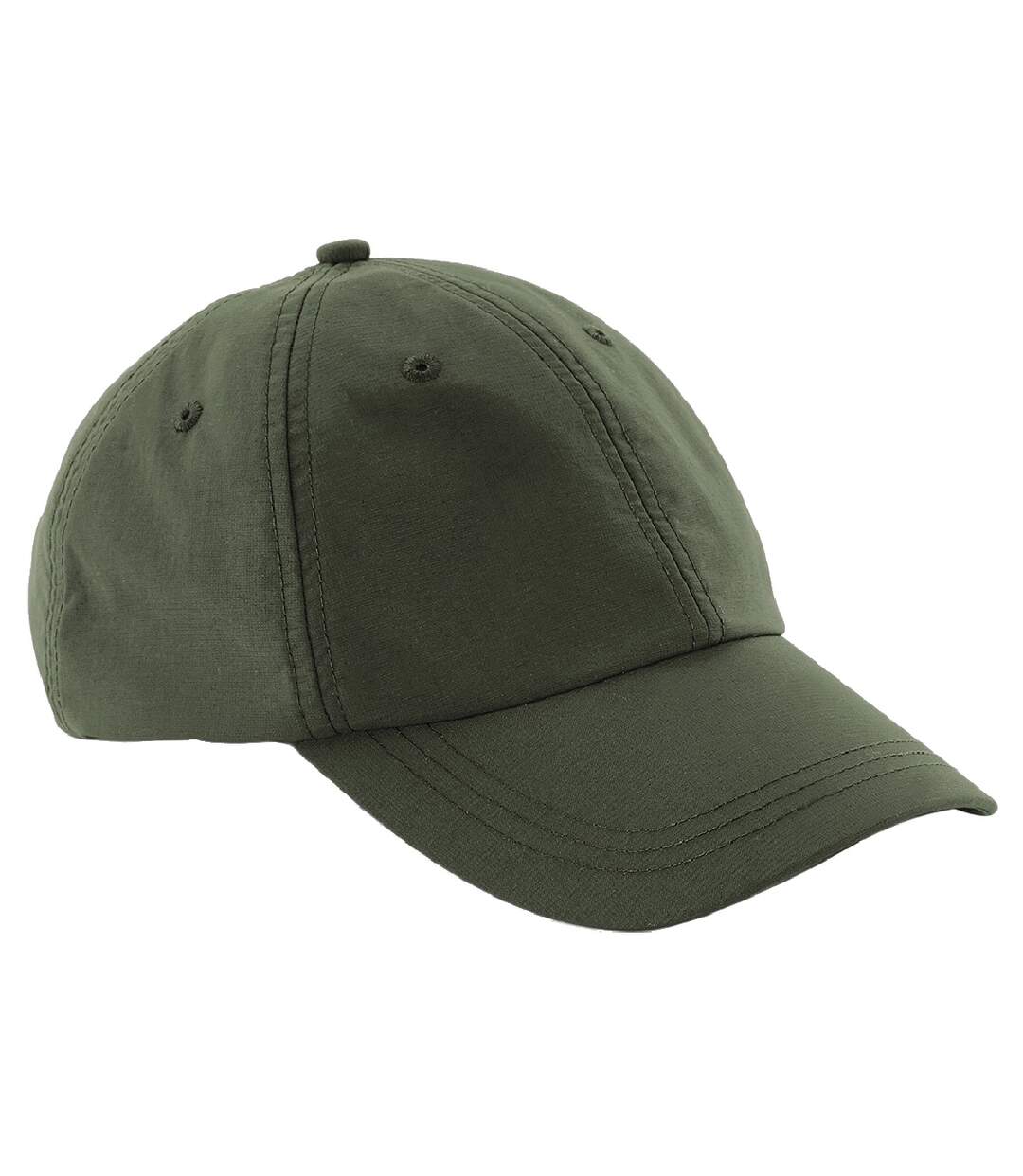 Casquette imperméable adulte unisexe olive Beechfield-1