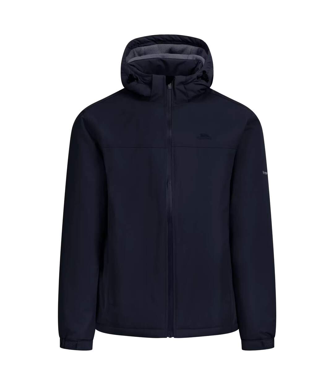 Veste Imperméable Unie À Capuche Ajustable Macsween Homme Noir Trespass-1