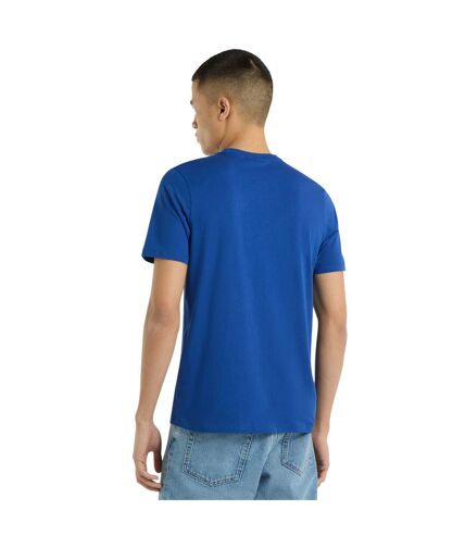 Mens glitch t-shirt royal blue Umbro