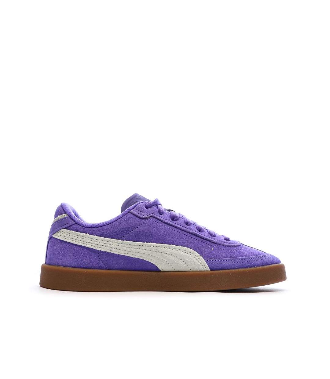 Baskets violet homme puma club-2