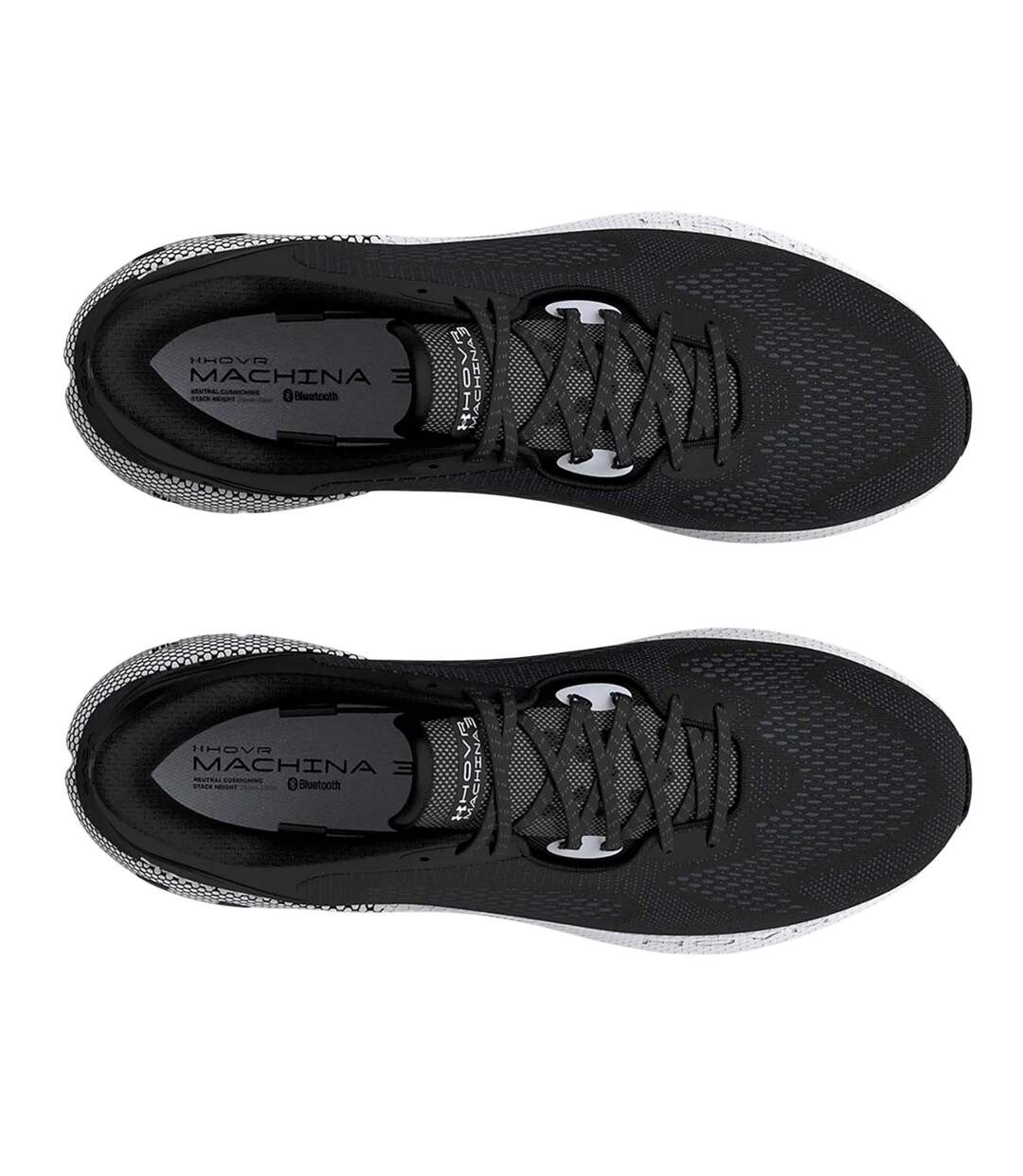 Womens/ladies hovr machina 3 running trainers black Under Armour-4