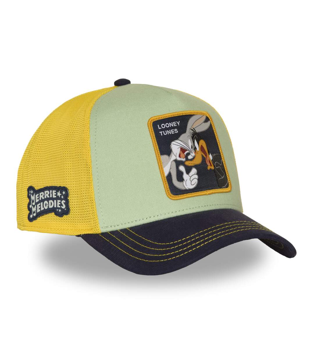 Casquette trucker premium filet et patch Looney Tunes Bugs and Daffy Capslab-4